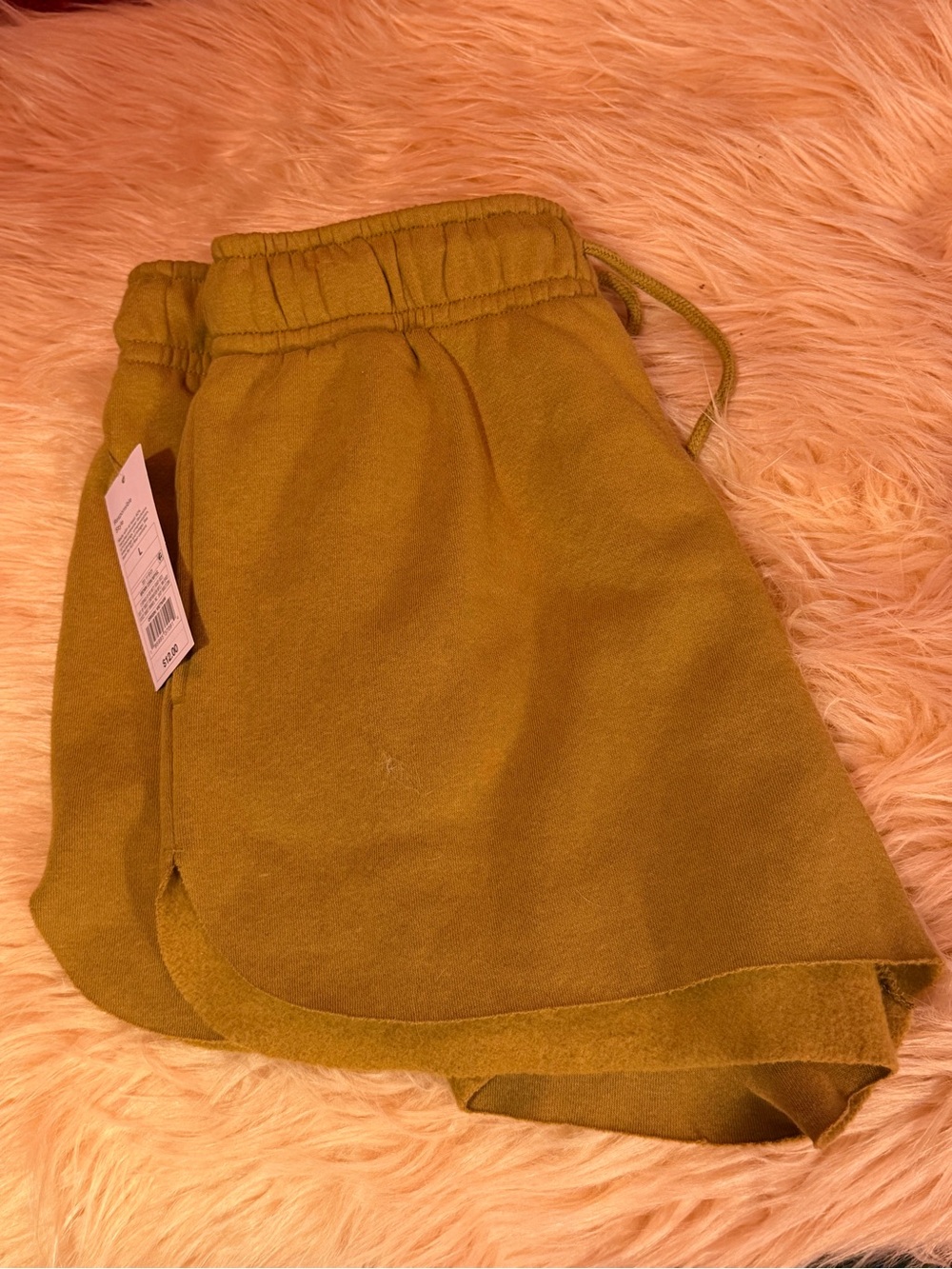 wild fable Olive Green Drawstring Casual Shorts